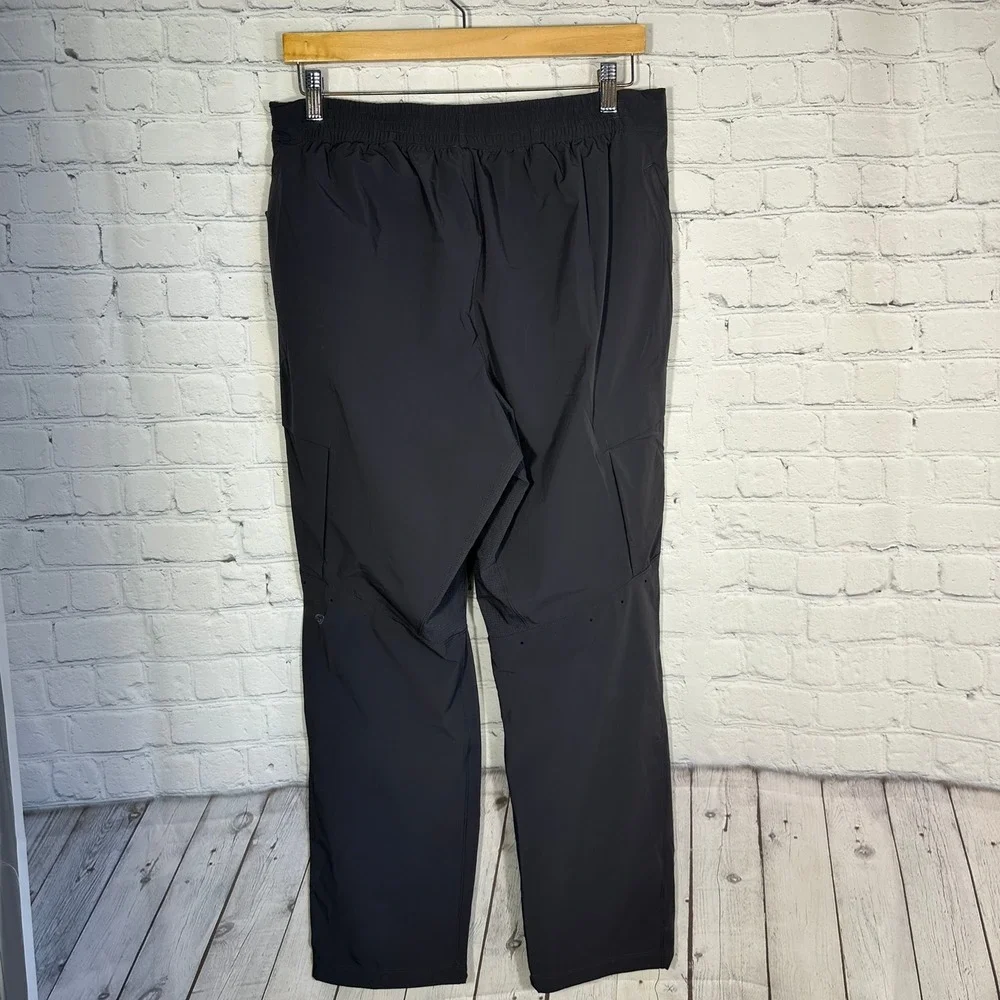 Lululemon Outdoor Training Pants 33 Mens Black Technical Hiking LM5AI5S Active